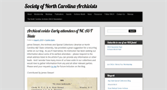 Desktop Screenshot of ncarchivists.org